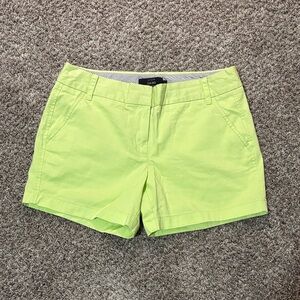 J. Crew Bright Green Women's Shorts